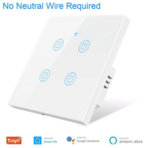 smart home control tuya life wifi switch with/no neutral eu 1 2 3 4 gang light works with alexa google app
smart home control tuya life wifi switch with/no neutral eu 1 2 3 4 gang light works with alexa google app