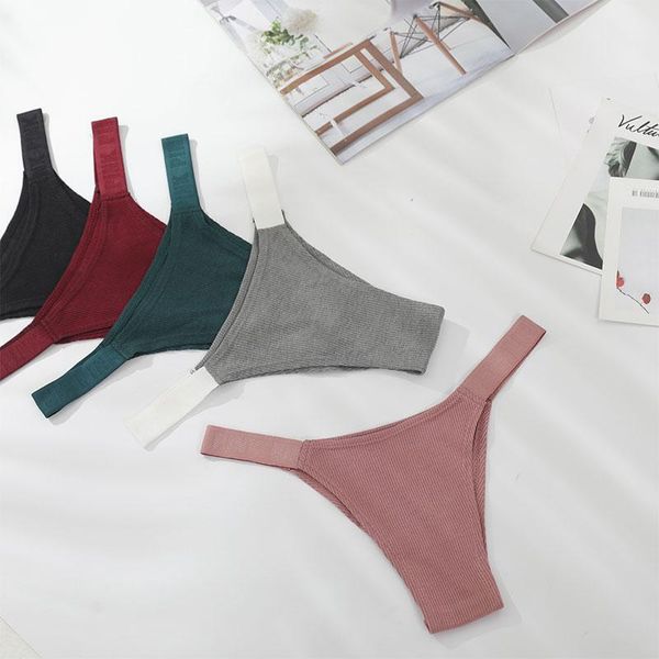 letter cotton thong elastic comfy women underwear ribbed female pantie high-cut low waist ladies lingerie women's panties, Black;pink
letter cotton thong elastic comfy women underwear ribbed female pantie high-cut low waist ladies lingerie women's panties, Black;pink