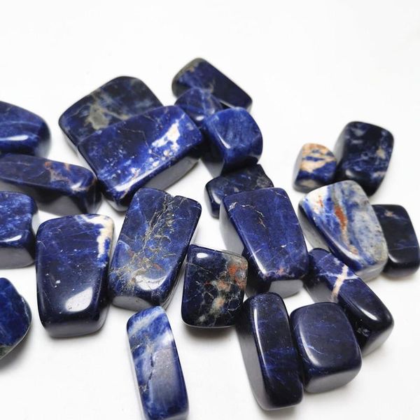 decorative objects & figurines natural blue sodalite polished gemstone crystal tumbled stones for healing
decorative objects & figurines natural blue sodalite polished gemstone crystal tumbled stones for healing
