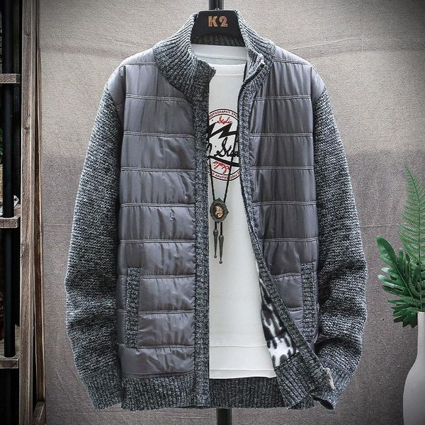 men's sweaters sweater coat men 2021 winter thickened warm cardigan wool lined zipper fleece jacket, White;black
men's sweaters sweater coat men 2021 winter thickened warm cardigan wool lined zipper fleece jacket, White;black
