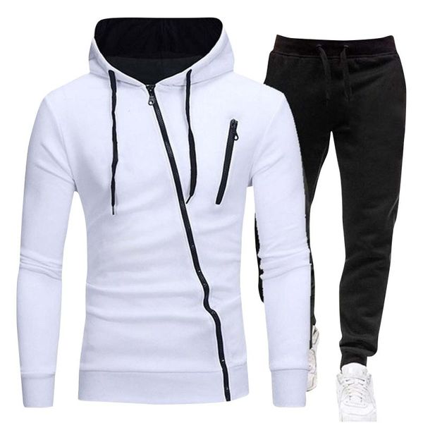 men's tracksuits autumn 2-piece hoodie + pants sports suit sweater zipper clothing sportswear size -3xl, Gray
men's tracksuits autumn 2-piece hoodie + pants sports suit sweater zipper clothing sportswear size -3xl, Gray