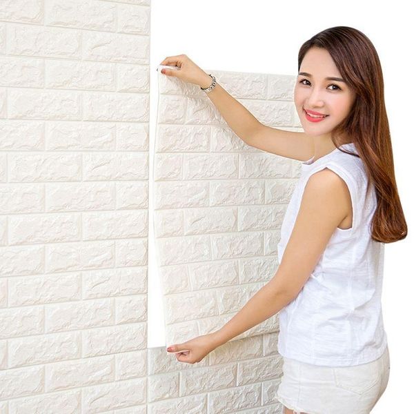 wallpapers 70*77 3d brick wall stickers diy self adhensive decor foam waterproof covering wallpaper for tv background kids living room
wallpapers 70*77 3d brick wall stickers diy self adhensive decor foam waterproof covering wallpaper for tv background kids living room