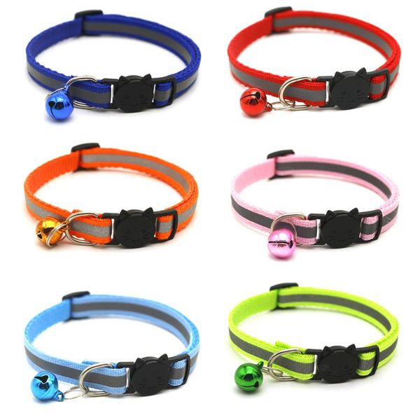 cat collars & leads bell reflective small dog adjustable safety buckle for puppy kittens necklace anti-lost collar
cat collars & leads bell reflective small dog adjustable safety buckle for puppy kittens necklace anti-lost collar