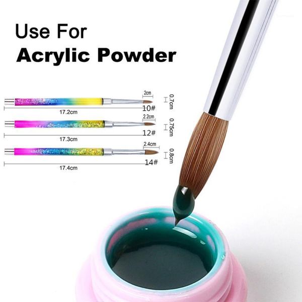 1pc 10/12/14 nail art brush tools liquid glitter handle acrylic uv gel carving pen manicure powder pedicure brush1, Yellow
1pc 10/12/14 nail art brush tools liquid glitter handle acrylic uv gel carving pen manicure powder pedicure brush1, Yellow