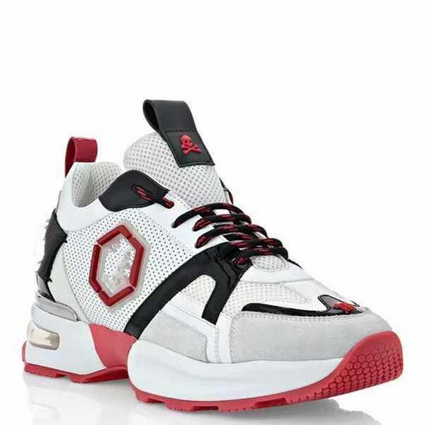 esigner fashion brand men sneaker couple style patchwork rivet genuine leather casual hsmjh0003, Red;white
esigner fashion brand men sneaker couple style patchwork rivet genuine leather casual hsmjh0003, Red;white