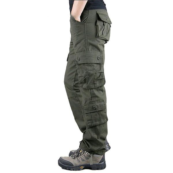 men's pants 2021 cargo men cotton long trousers multi-pocket military style outwear tactical wok male, Black
men's pants 2021 cargo men cotton long trousers multi-pocket military style outwear tactical wok male, Black