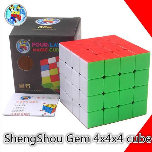 ShengShou Gem 4x4x4 Magic cube Gem 4x4 Speed cube ShengShou 4x4 Puzzle Magic cubo Toys For Children Shengshou 4x4 cube
ShengShou Gem 4x4x4 Magic cube Gem 4x4 Speed cube ShengShou 4x4 Puzzle Magic cubo Toys For Children Shengshou 4x4 cube