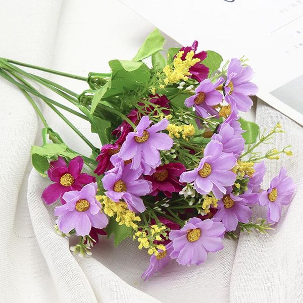 fake flower 28 head flowers artificial daisy bunch wedding party home grave outdoor decore floral bouquet decorative & wreaths
fake flower 28 head flowers artificial daisy bunch wedding party home grave outdoor decore floral bouquet decorative & wreaths