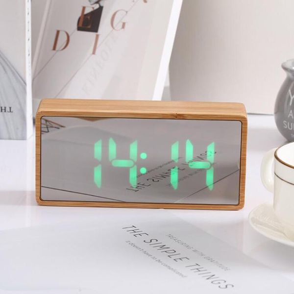 desk & table clocks bamboo wooden led alarm clock desktemperature humidity voice control snooze function tools living room decoration
desk & table clocks bamboo wooden led alarm clock desktemperature humidity voice control snooze function tools living room decoration