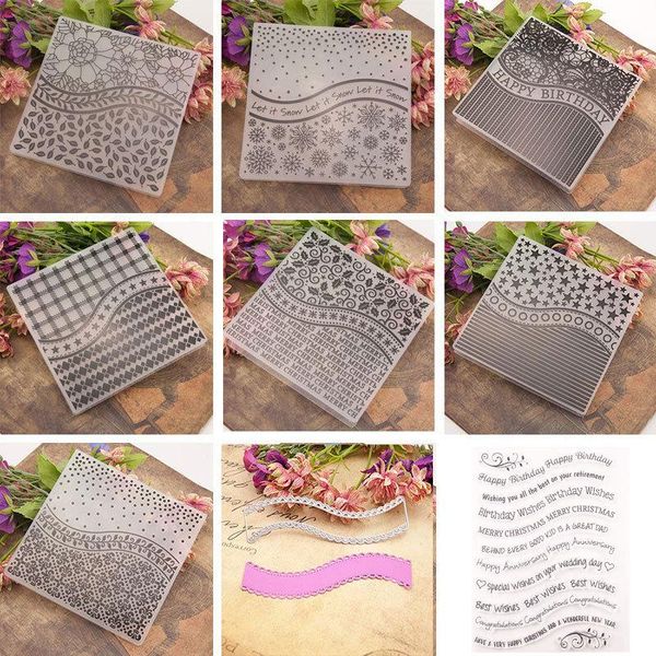 craft tools 16 kinds design embossing folders 2021 for card making supplies paper scrapbooking plastic embosser stencil
craft tools 16 kinds design embossing folders 2021 for card making supplies paper scrapbooking plastic embosser stencil