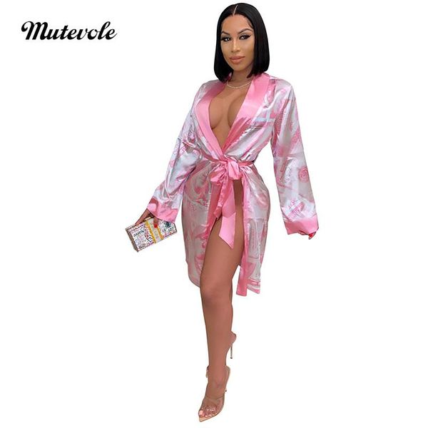 women's sleepwear mutevole bandage long sleeve satin robes for women money printed bathrobe pajamas lounge wear home clothes, Black;red
women's sleepwear mutevole bandage long sleeve satin robes for women money printed bathrobe pajamas lounge wear home clothes, Black;red