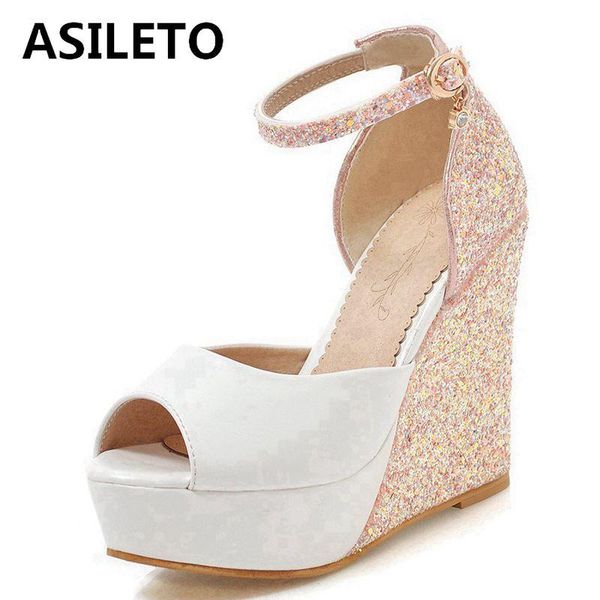 gladiator sandals wedges shoes sequined high heel peep-toe platform cover heels buckle strap sandalias zapatos, Black
gladiator sandals wedges shoes sequined high heel peep-toe platform cover heels buckle strap sandalias zapatos, Black