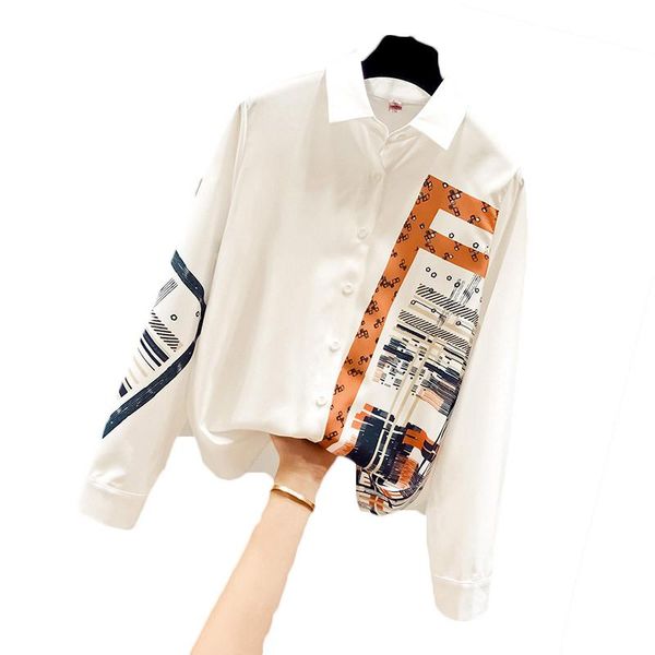 spring autumn blouse 2021 chiffon shirt women's long-sleeved temperament shirts white 199b blouses &
spring autumn blouse 2021 chiffon shirt women's long-sleeved temperament shirts white 199b blouses &