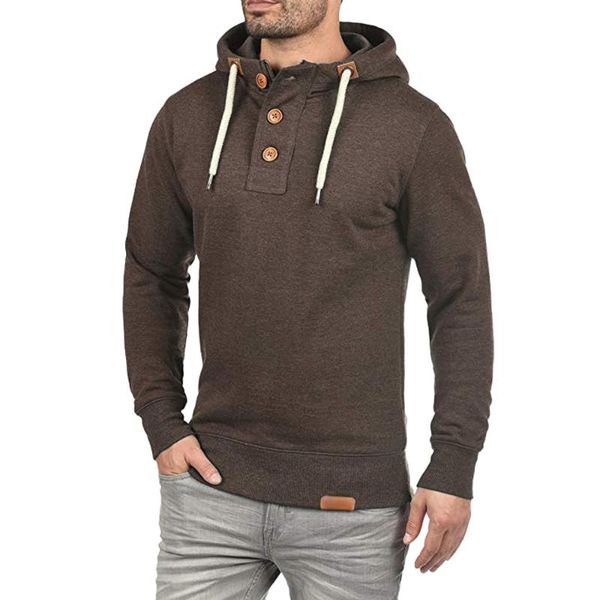 sweatshirt man fashion trip men hooded pullover hoodie with buttons coat a2 men's hoodies & sweatshirts, Black
sweatshirt man fashion trip men hooded pullover hoodie with buttons coat a2 men's hoodies & sweatshirts, Black
