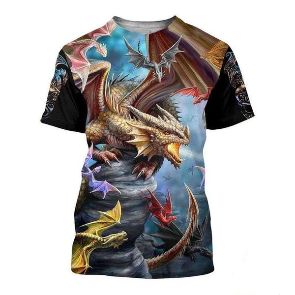 men's t-shirts fashion leisure short sleeve cool dragon and fish 3d print t-shirt men women suitable summer short-sleeved, White;black
men's t-shirts fashion leisure short sleeve cool dragon and fish 3d print t-shirt men women suitable summer short-sleeved, White;black