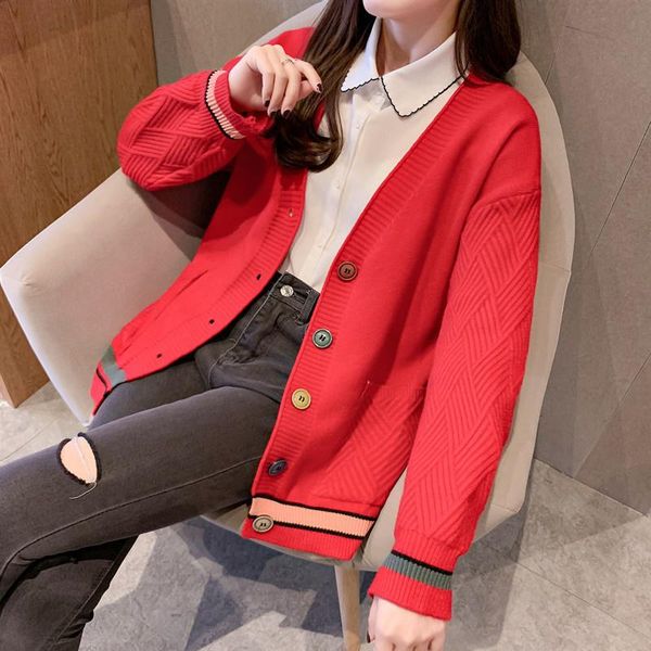 women's knits & tees autumn fashion patchwork sweater women knitted jacket coat jumper ladies v-neck long sleeve big pocket knit cardig, White
women's knits & tees autumn fashion patchwork sweater women knitted jacket coat jumper ladies v-neck long sleeve big pocket knit cardig, White
