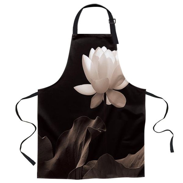 aprons the white lotus in pond printed kitchen cooking baking canvas sleeveless for women man kids home delantal cocina
aprons the white lotus in pond printed kitchen cooking baking canvas sleeveless for women man kids home delantal cocina
