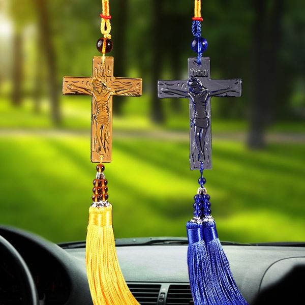 car ornament pendant crystal jesus christ cross christianity auto interior rearview mirror decoration accessory hanging gifts decorations
car ornament pendant crystal jesus christ cross christianity auto interior rearview mirror decoration accessory hanging gifts decorations