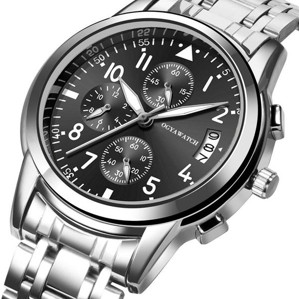 wristwatches fashion mens watches stainless steel luminous sports watch men auto date male clock relogio masculino 2021, Slivery;brown
wristwatches fashion mens watches stainless steel luminous sports watch men auto date male clock relogio masculino 2021, Slivery;brown