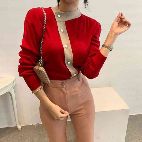 women's sweaters colorfaith autumn winter fashionable elegant lady pearl buttons short cardigans vintage sw7697 2toq, White;black
women's sweaters colorfaith autumn winter fashionable elegant lady pearl buttons short cardigans vintage sw7697 2toq, White;black