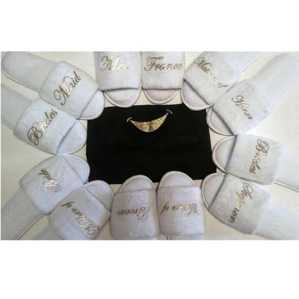 slippers luxury open toe wedding slippers,customize terry gold font bridal shower rubber sole slippers, proposal gift,hen night, Black
slippers luxury open toe wedding slippers,customize terry gold font bridal shower rubber sole slippers, proposal gift,hen night, Black