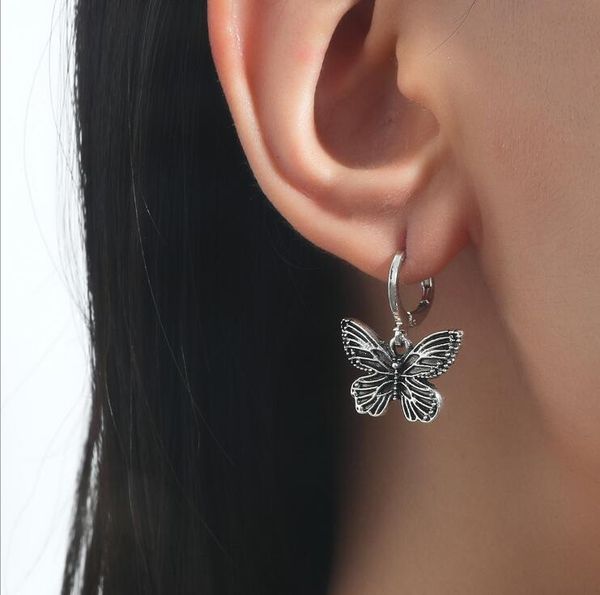 dangle & chandelier gothic fashion ins metal vintage butterfly drop earrings women antique sliver color jewelry aretes de mujer modernos, Silver
dangle & chandelier gothic fashion ins metal vintage butterfly drop earrings women antique sliver color jewelry aretes de mujer modernos, Silver