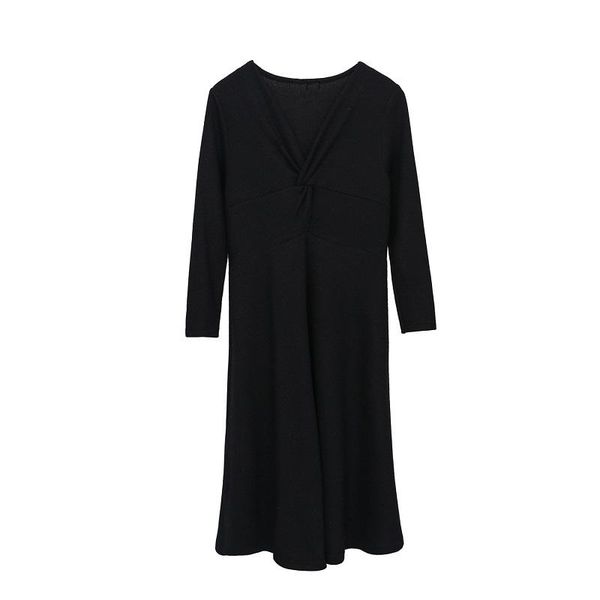 casual dresses korean style office cotton slim full sleeve v-neck a-line plus size xl-4xl women 2021 autumn winter selling lady, Black;gray
casual dresses korean style office cotton slim full sleeve v-neck a-line plus size xl-4xl women 2021 autumn winter selling lady, Black;gray