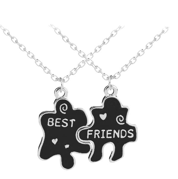 fashion women friends clavicle necklace puzzle pendant for lady girl sister friendship gift collares de moda f70 necklaces, Silver
fashion women friends clavicle necklace puzzle pendant for lady girl sister friendship gift collares de moda f70 necklaces, Silver