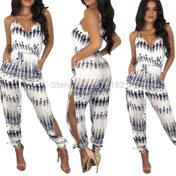 women's jumpsuits & rompers woman deep v-neck striped jumpsuit double high split waist sashes spaghetti strap lady tie dye bow sash poc, Black;white
women's jumpsuits & rompers woman deep v-neck striped jumpsuit double high split waist sashes spaghetti strap lady tie dye bow sash poc, Black;white