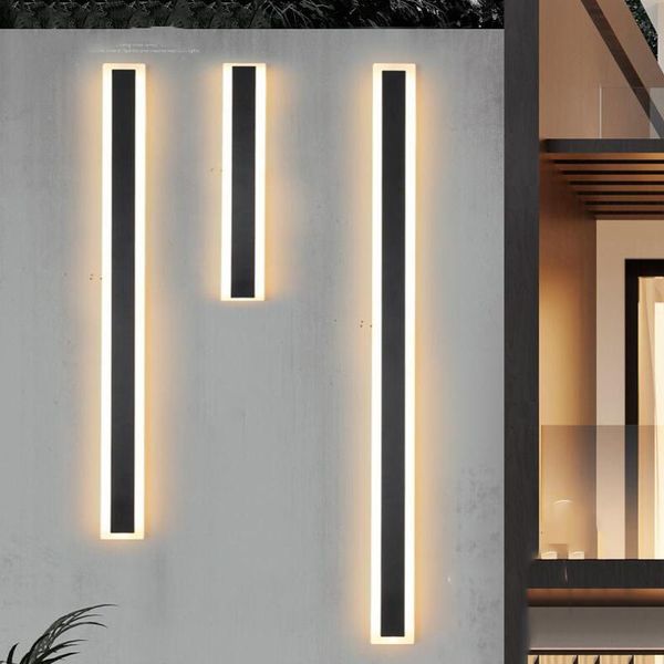 outdoor wall lamps modern waterproof long strip led lamp ip65 aluminum light garden porch sconce 100v 260v luminaire
outdoor wall lamps modern waterproof long strip led lamp ip65 aluminum light garden porch sconce 100v 260v luminaire