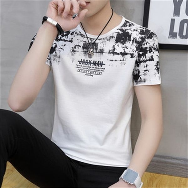short-sleeved t-shirt boys tide brand trend ins hong kong style 210420, White;black
short-sleeved t-shirt boys tide brand trend ins hong kong style 210420, White;black