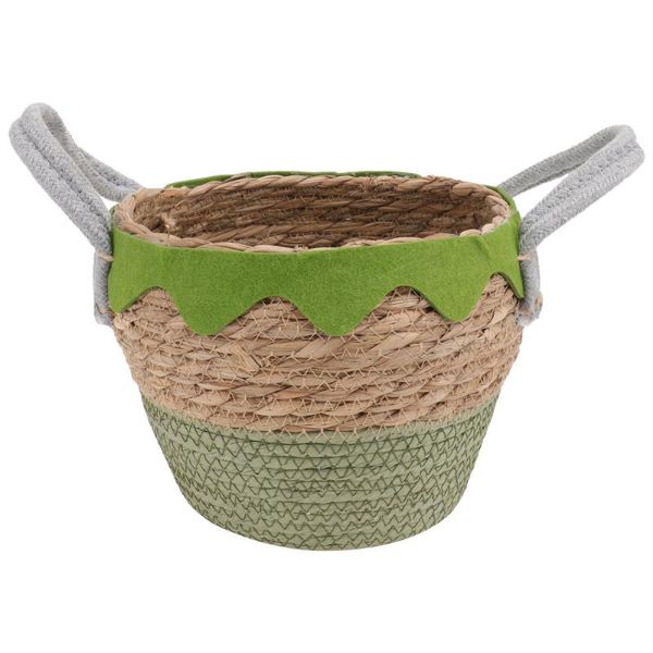1pc household flowerpot creative flower basket arrangement container storage baskets
1pc household flowerpot creative flower basket arrangement container storage baskets