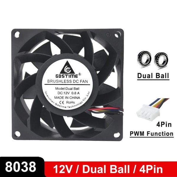 gdstime 4pin pwm function 8038 dc 12v 80x80x38mm 8cm ball bearing brushless powerful cooler cooling fan high wind pressure fans & coolings
gdstime 4pin pwm function 8038 dc 12v 80x80x38mm 8cm ball bearing brushless powerful cooler cooling fan high wind pressure fans & coolings