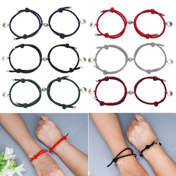 2pcs couple bracelet friendship rope braided distance magnetic attract each other wrist chain jewelry for lovers j99stor party favor
2pcs couple bracelet friendship rope braided distance magnetic attract each other wrist chain jewelry for lovers j99stor party favor