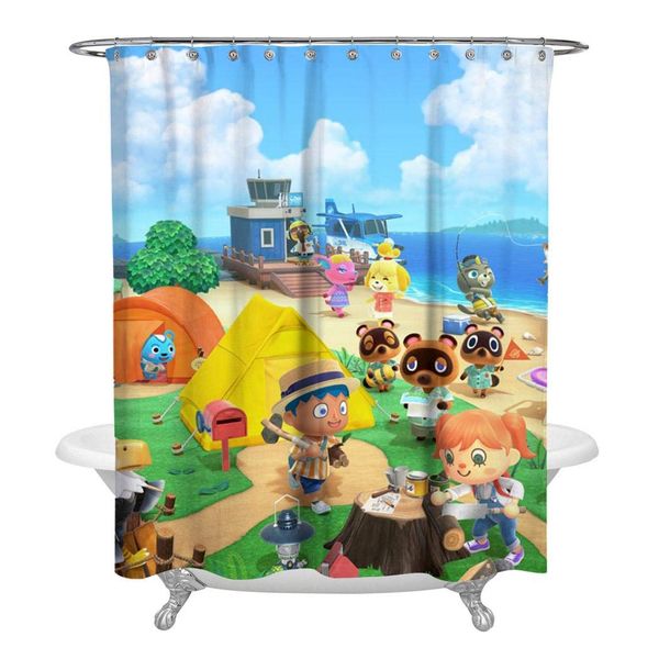 animal_crossing new_horizons bathroom shower curtains liners waterproof for home decoration with hooks set
animal_crossing new_horizons bathroom shower curtains liners waterproof for home decoration with hooks set