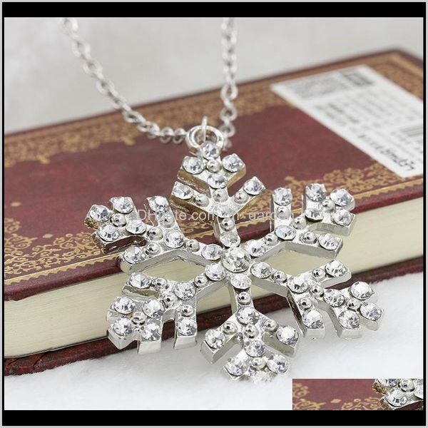 & pendants drop delivery 2021 crystal snow shape snowflake pendant sier plated rhinestone necklaces long chain necklace jewelry f, Silver
& pendants drop delivery 2021 crystal snow shape snowflake pendant sier plated rhinestone necklaces long chain necklace jewelry f, Silver