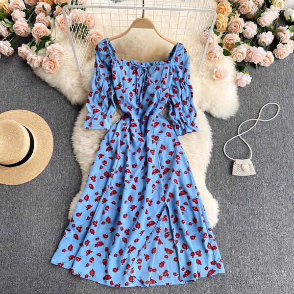 casual dresses singreiny women korean floral dress square collar short sleeve a-line summer bohemian print holiday split midi sundress, Black;gray
casual dresses singreiny women korean floral dress square collar short sleeve a-line summer bohemian print holiday split midi sundress, Black;gray