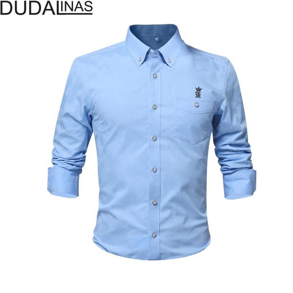 men's casual shirts dudalinas sergio k fashion shirt long sleeve 40% pure cotton slim fit business formal -5xl, White;black
men's casual shirts dudalinas sergio k fashion shirt long sleeve 40% pure cotton slim fit business formal -5xl, White;black