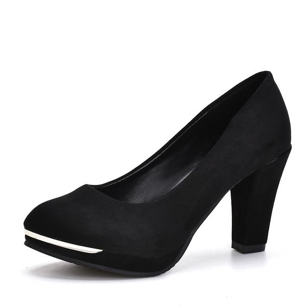 sandals high-heeled shoes pumps simple-heelock water-proof high heeles wedding round-foot pcgs, Black
sandals high-heeled shoes pumps simple-heelock water-proof high heeles wedding round-foot pcgs, Black