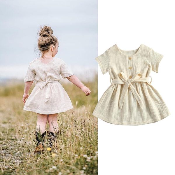 girl's dresses citgeesumemr solid infant baby girls casual short sleeves dress belt fashion button v-neck princess clothes, Red;yellow
girl's dresses citgeesumemr solid infant baby girls casual short sleeves dress belt fashion button v-neck princess clothes, Red;yellow