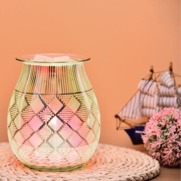 wax warmer essential oil diffuser mute air purifier aroma electric melt burner 3d rhombus glass lamp night light fragrance lamps
wax warmer essential oil diffuser mute air purifier aroma electric melt burner 3d rhombus glass lamp night light fragrance lamps