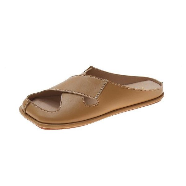 fashion casual all-match classic outer wear flat sandals soft sole comfortable women's shoes slippers, Black
fashion casual all-match classic outer wear flat sandals soft sole comfortable women's shoes slippers, Black