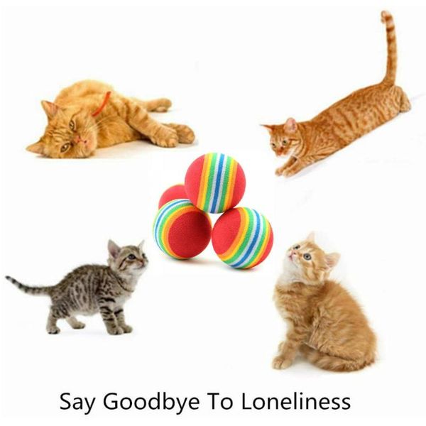 cat toys 1pcs rainbow toy ball interactive play chew rattle scratch eva training pet supplies 2 sizes
cat toys 1pcs rainbow toy ball interactive play chew rattle scratch eva training pet supplies 2 sizes