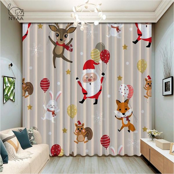 snowflake santa claus red blue curtain cartoon el children room home decor curtains accessories micro shading & drapes
snowflake santa claus red blue curtain cartoon el children room home decor curtains accessories micro shading & drapes