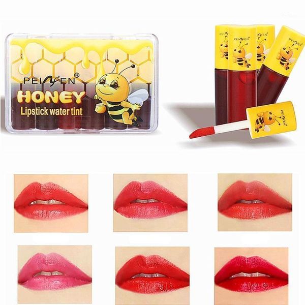 6-color set of wet kiss lip glaze matte lipstick water dye gloss cream liquid female glos y1s71
6-color set of wet kiss lip glaze matte lipstick water dye gloss cream liquid female glos y1s71