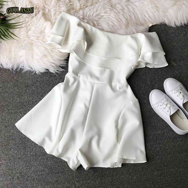 elegant off shoulder white women jumpsuit short summer loose ruffles playsuit female casual party beach wide leg romper, Black;white
elegant off shoulder white women jumpsuit short summer loose ruffles playsuit female casual party beach wide leg romper, Black;white