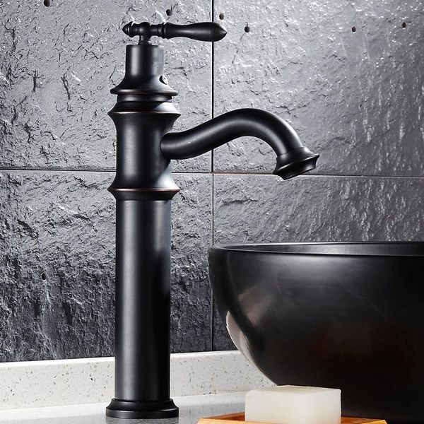 bathroom toilet black brass faucet european style retro and cold mixing basin bamboo single handle high sink faucets
bathroom toilet black brass faucet european style retro and cold mixing basin bamboo single handle high sink faucets