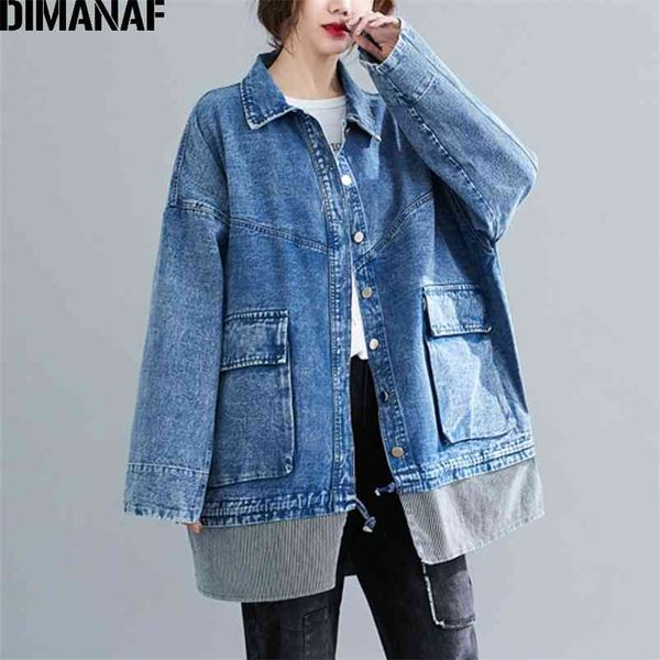 plus size jackets coat women clothing denim jeans bomber jacket fashion lady outerwear loose casual long sleeve oversize 210531, Black;brown
plus size jackets coat women clothing denim jeans bomber jacket fashion lady outerwear loose casual long sleeve oversize 210531, Black;brown