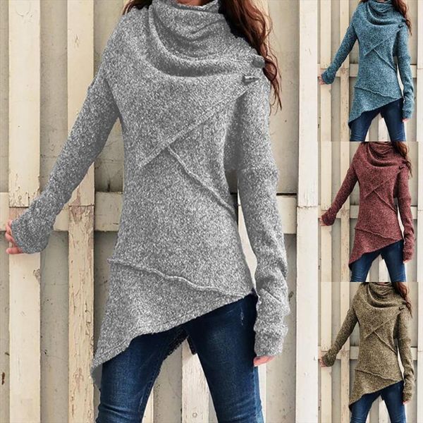vintage women autumn winter turtleneck womens sweater knitted irregular hem slim clothing fashion femme elasticity pullovers, White;black
vintage women autumn winter turtleneck womens sweater knitted irregular hem slim clothing fashion femme elasticity pullovers, White;black