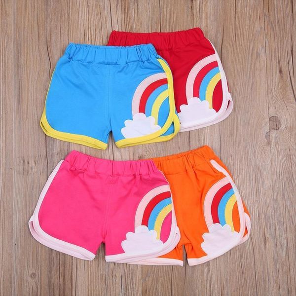 2 7y toddler kids baby boy girl elastic waist rainbow shorts bottom active sportswear children clothes, Black
2 7y toddler kids baby boy girl elastic waist rainbow shorts bottom active sportswear children clothes, Black